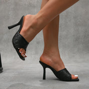 Velona Quilted Heels