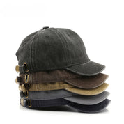 Flint Short Brim Canvas Cap