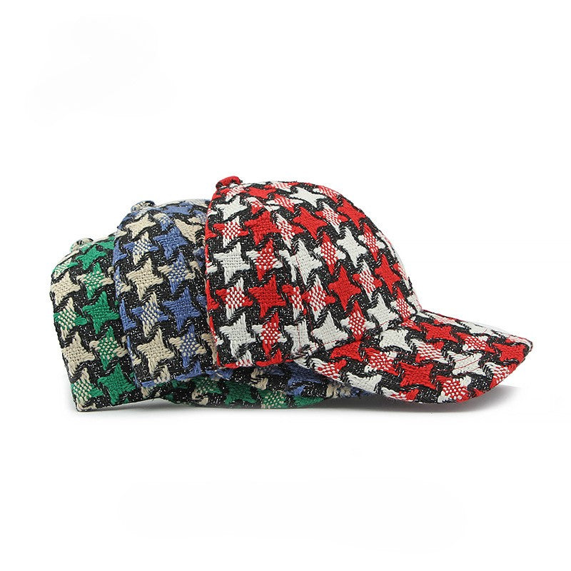 Starbound Houndstooth Cap