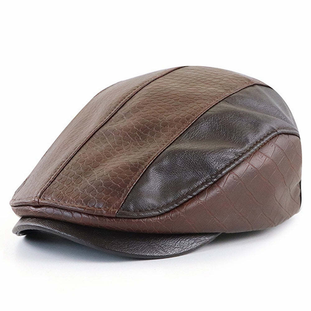 Harrison Foreman Leather Cap