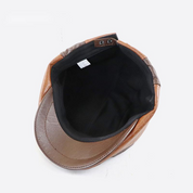 Harrison Foreman Leather Cap
