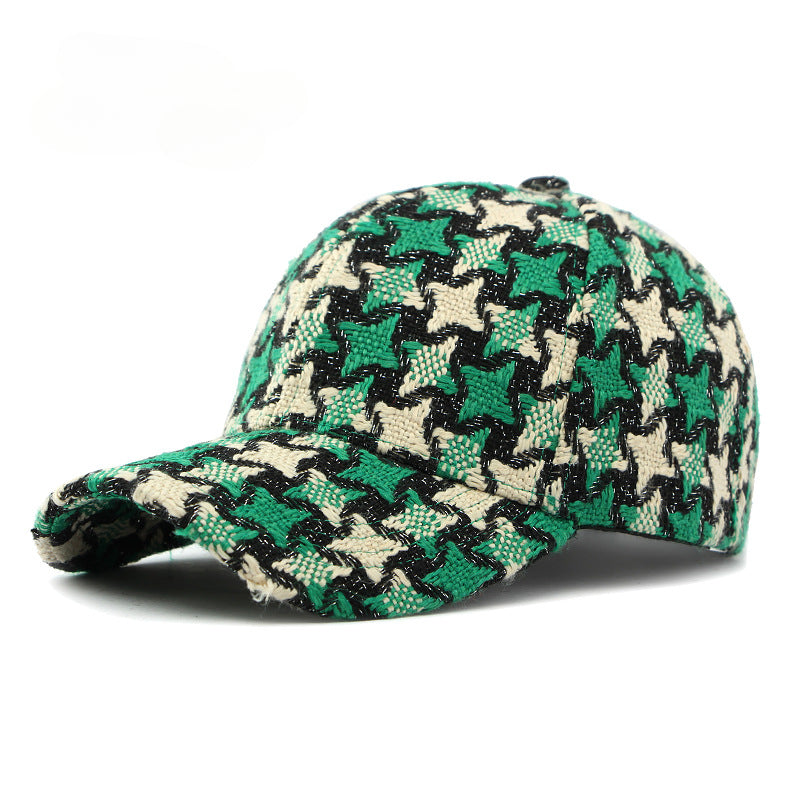 Starbound Houndstooth Cap