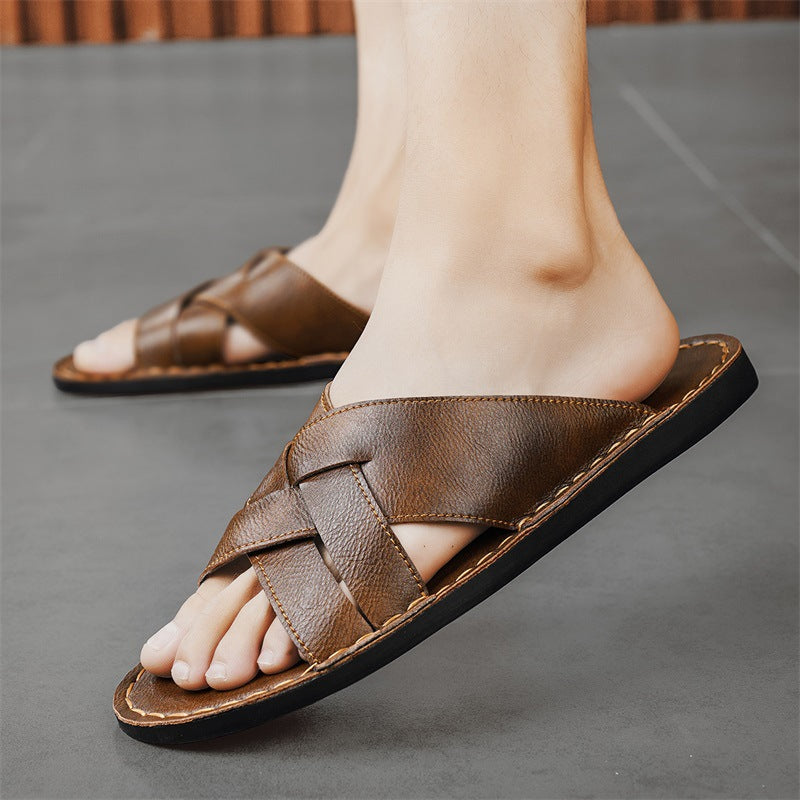 Branford Leather Sandals