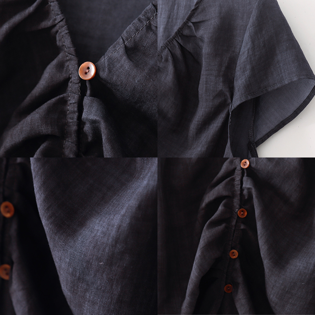 Leyla Linen Blouse