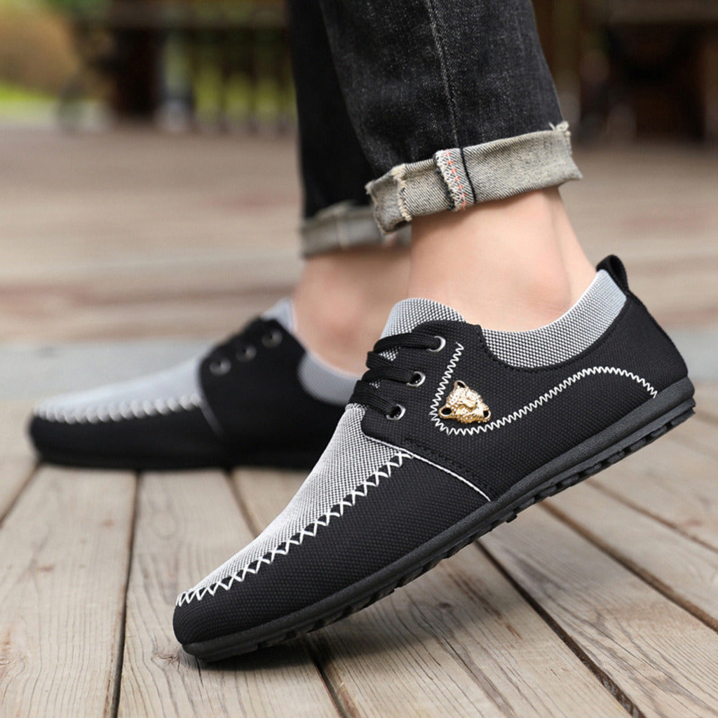 Crest Lace Loafers