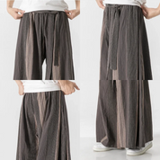Tanso Striped Wide-Leg