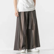 Tanso Striped Wide-Leg