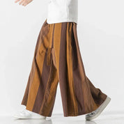 Tanso Striped Wide-Leg