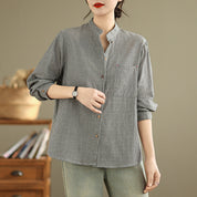 Haven Pinstripe Blouse