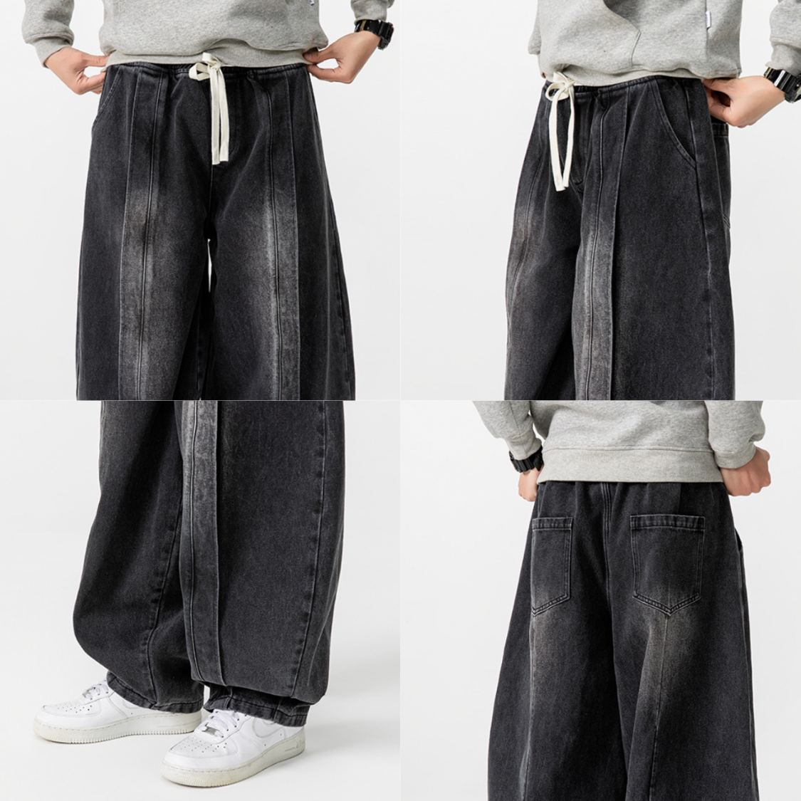 Dropcut Denim Pants