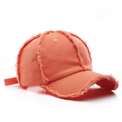 Raw Edge Washed Cap