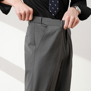 PinStretch Tapered Trousers