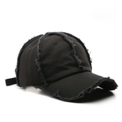 Raw Edge Washed Cap