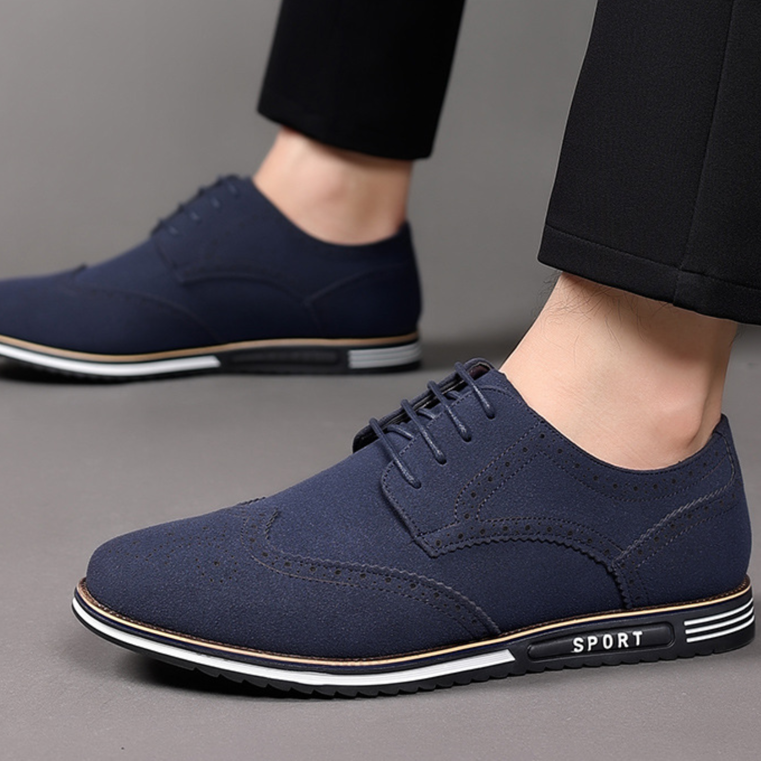 Strider Suede Sport Oxford