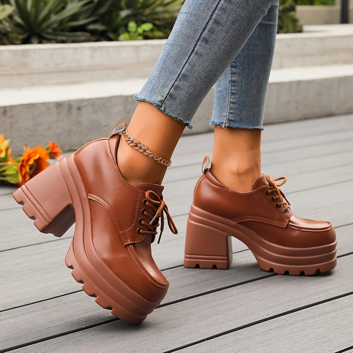 Bella Height Oxfords