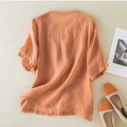 Maria Linen Top