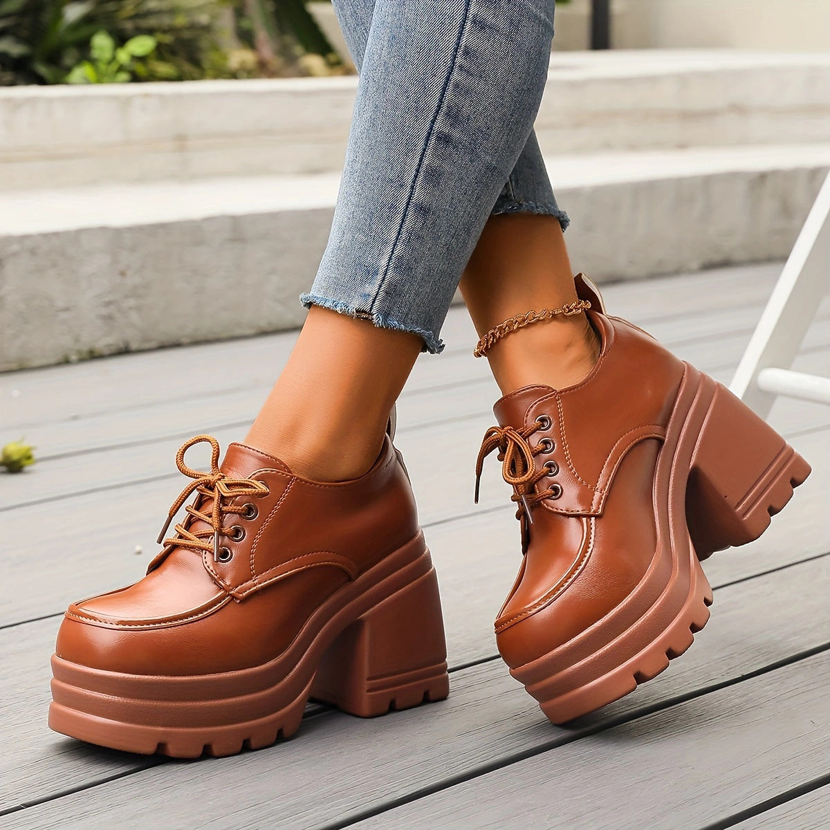 Bella Height Oxfords