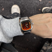 Heatline Chrome Watch