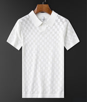 Textured Terracotta Polo