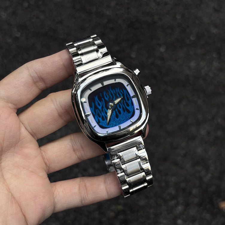 Heatline Chrome Watch