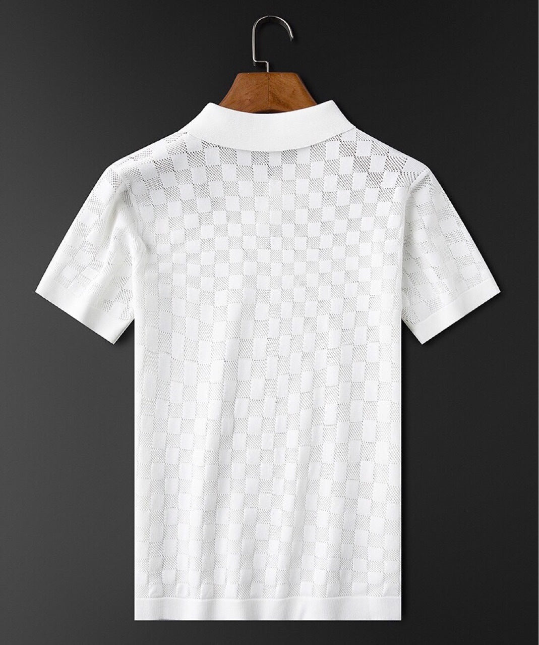 Textured Terracotta Polo