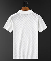 Textured Terracotta Polo