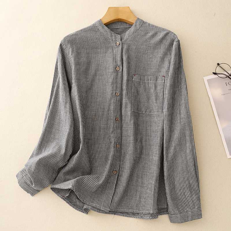 Haven Pinstripe Blouse