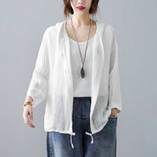 Nara Hooded Linen Layer