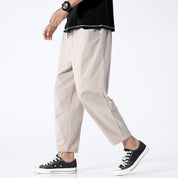 Hayden Cropped Linen Pants