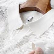 Textured Terracotta Polo