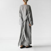 Marais Tie-Waist Linen Dress