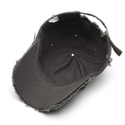 Raw Edge Washed Cap