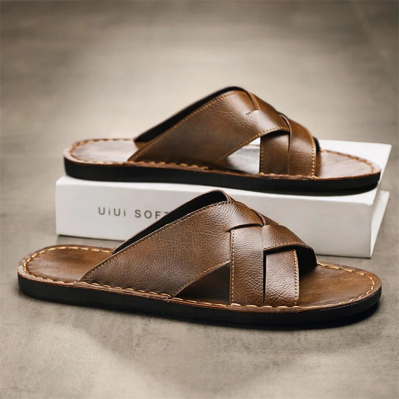 Branford Leather Sandals