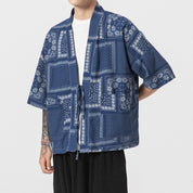 Koyo Crane Kimono