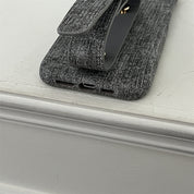 Suede Buckle Case