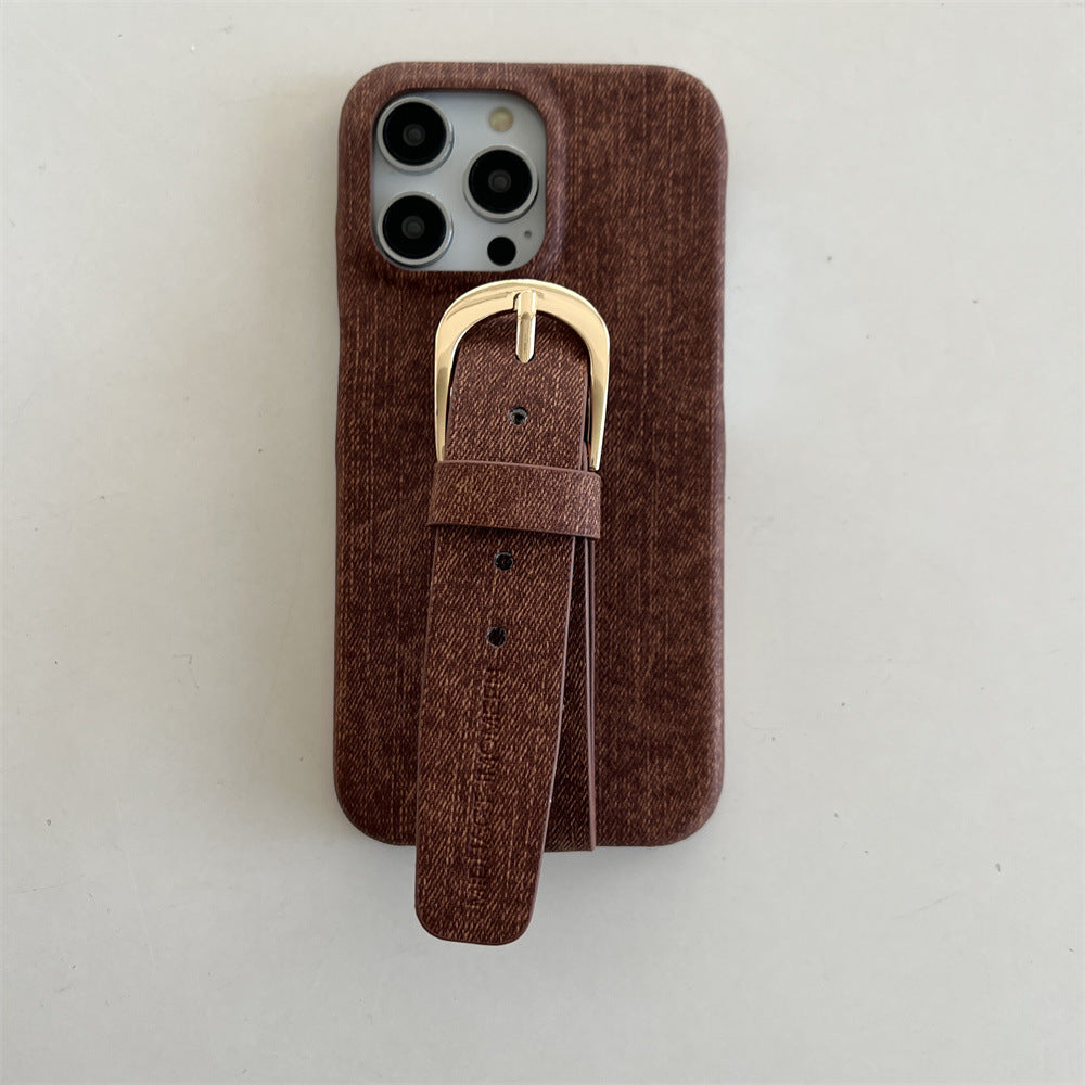 Suede Buckle Case