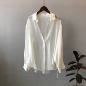 Isla Sheer Button Blouse