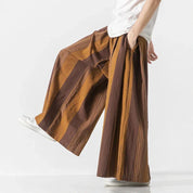 Tanso Striped Wide-Leg