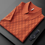Textured Terracotta Polo