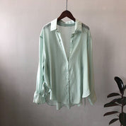Isla Sheer Button Blouse