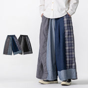Yama Patch Wide-Leg Pants
