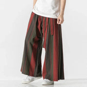 Tanso Striped Wide-Leg