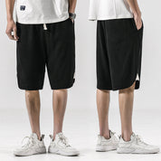 Palmline Linen Shorts
