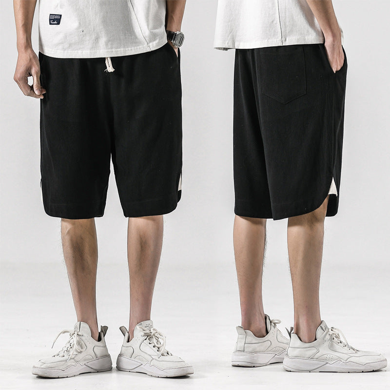 Palmline Linen Shorts