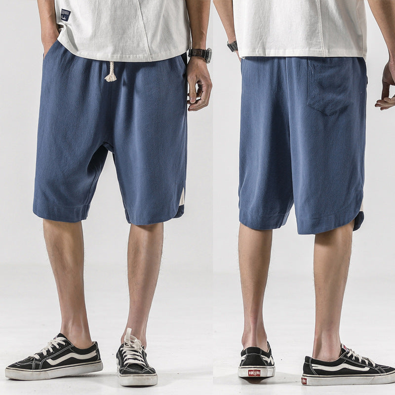 Palmline Linen Shorts