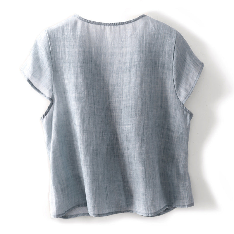 Leyla Linen Blouse
