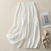Lila Crop Linen Pants