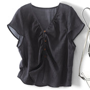 Leyla Linen Blouse
