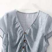 Leyla Linen Blouse