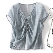 Leyla Linen Blouse